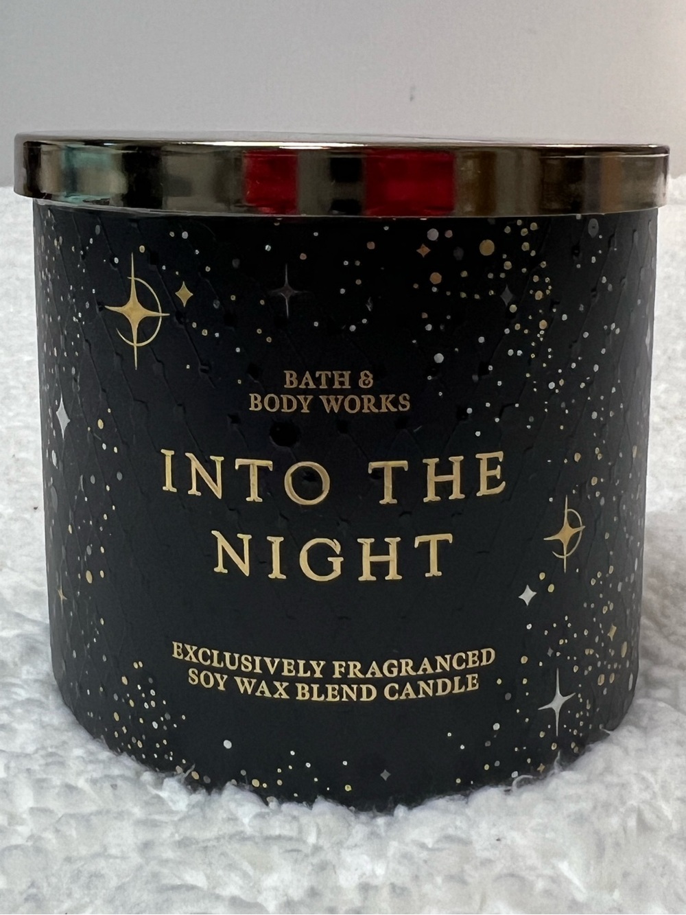 Bath & Body Works "Into the Night" 3 Wick, Soy, 14.5 Oz. Candle